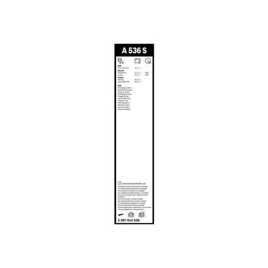 3 397 014 536 - Wiper Blade 