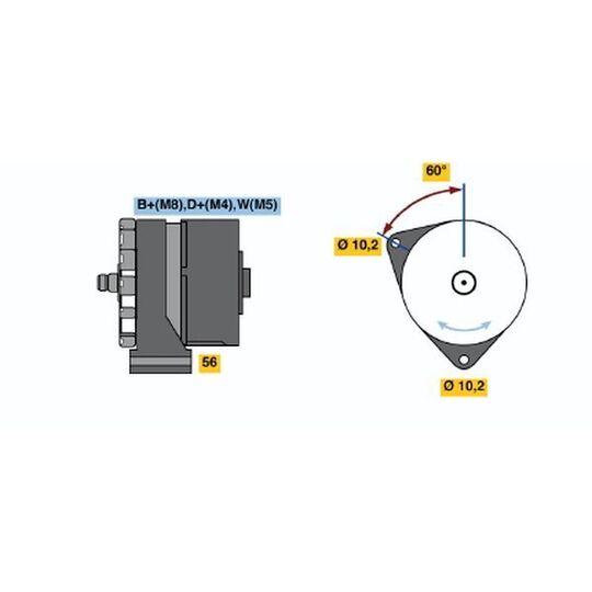 6 033 GB3 045 - Generator 