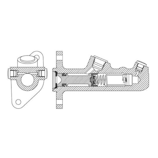 F 026 003 941 - Brake Master Cylinder 