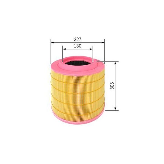 F 026 400 209 - Air filter 