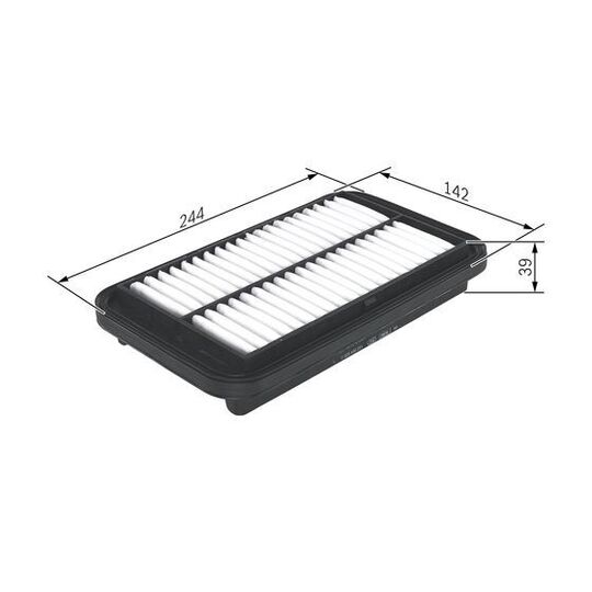 F 026 400 231 - Air filter 