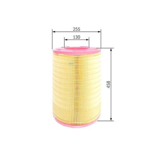 F 026 400 256 - Air filter 