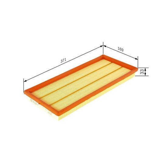 F 026 400 326 - Air filter 