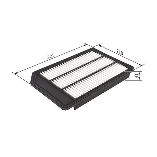 F 026 400 419 - Air filter 
