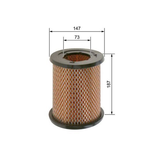 F 026 400 491 - Air filter 