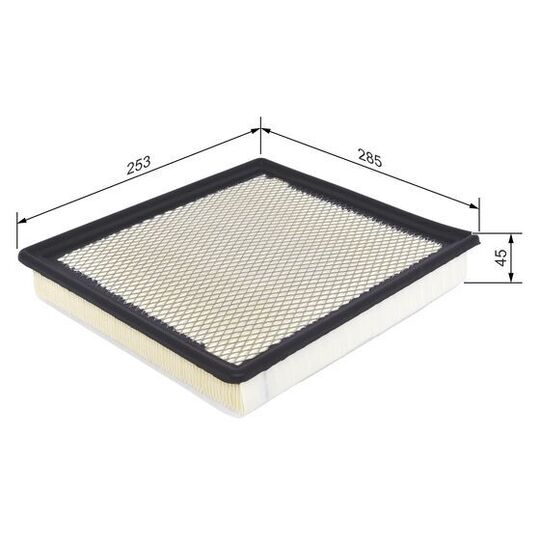 F 026 400 500 - Air filter 