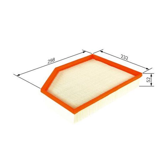 F 026 400 501 - Air filter 