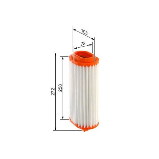 F 026 400 578 - Air filter 