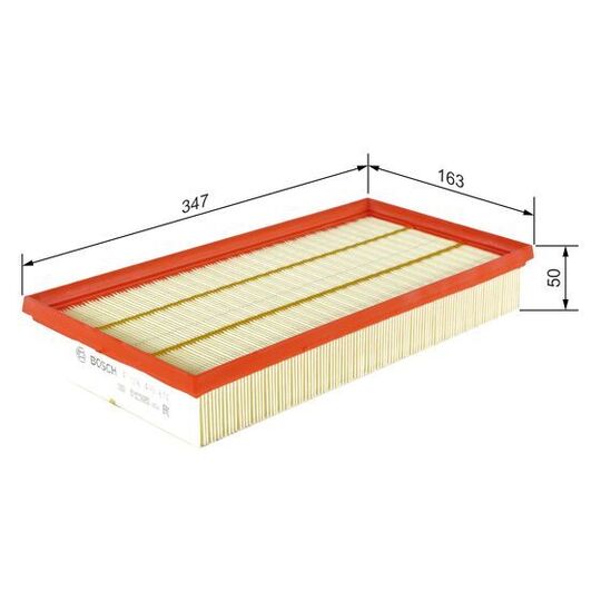 F 026 400 614 - Air filter 