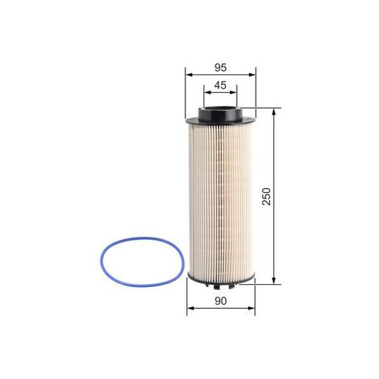 F 026 402 032 - Fuel filter 