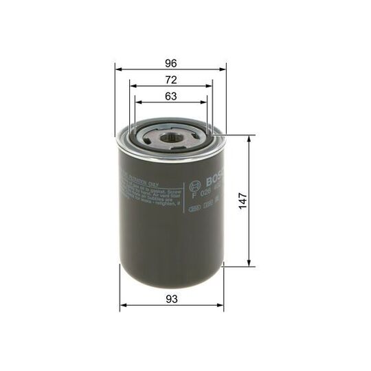 F 026 402 037 - Fuel filter 