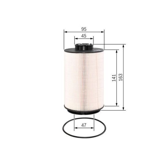 F 026 402 070 - Fuel filter 