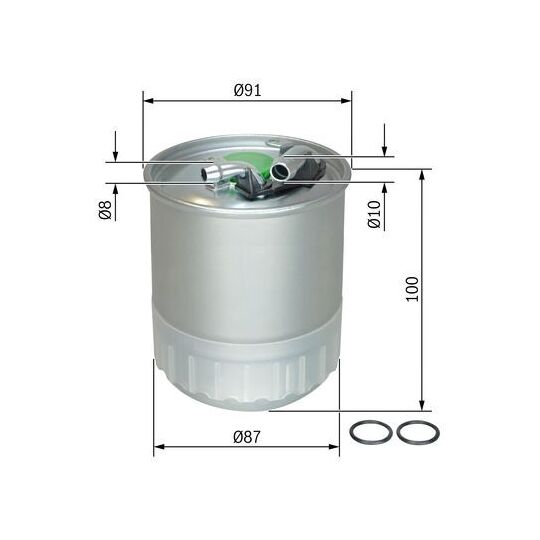 F 026 402 056 - Fuel filter 