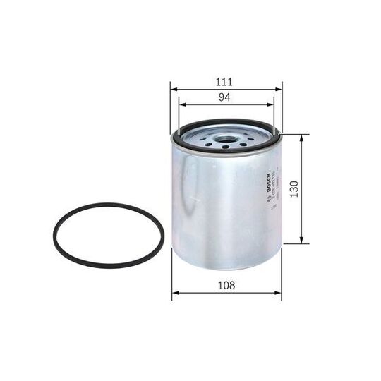 F 026 402 135 - Fuel filter 