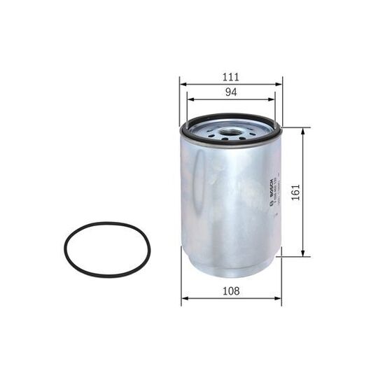 F 026 402 132 - Fuel filter 
