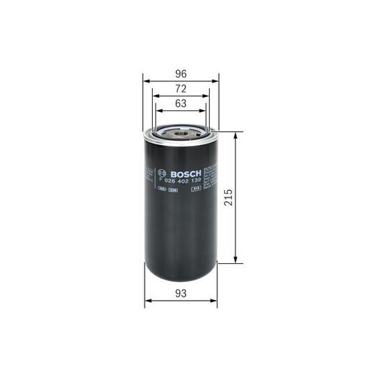 F 026 402 139 - Fuel filter 