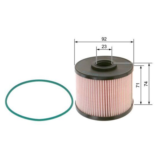 F 026 402 120 - Fuel filter 