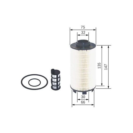 F 026 402 177 - Fuel filter 