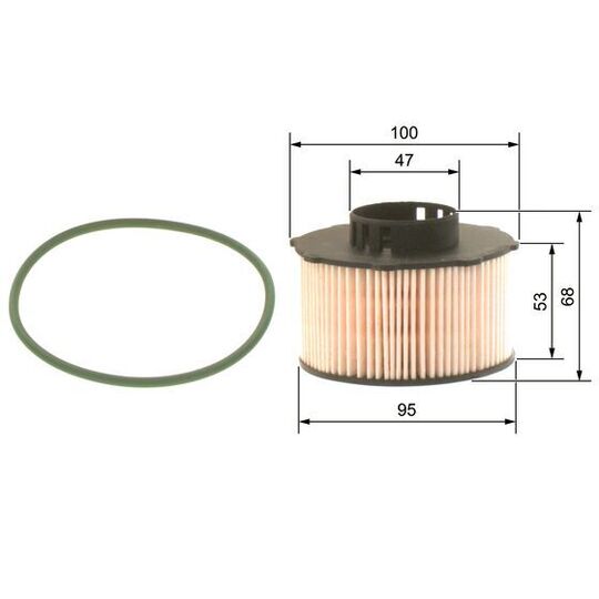 F 026 402 359 - Fuel filter 