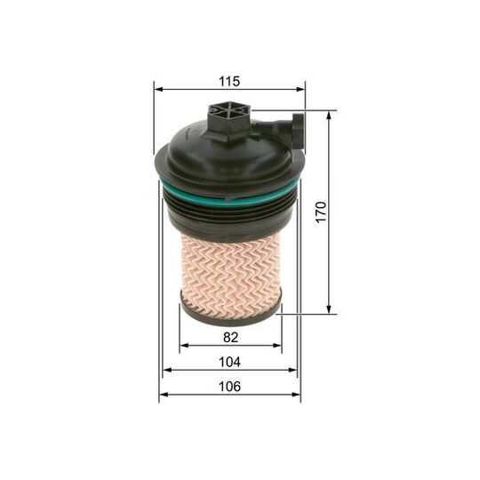 F 026 402 247 - Fuel filter 