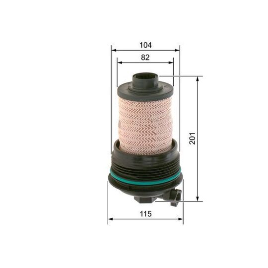 F 026 402 260 - Fuel filter 