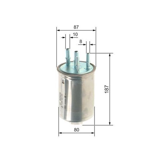 F 026 402 740 - Fuel filter 