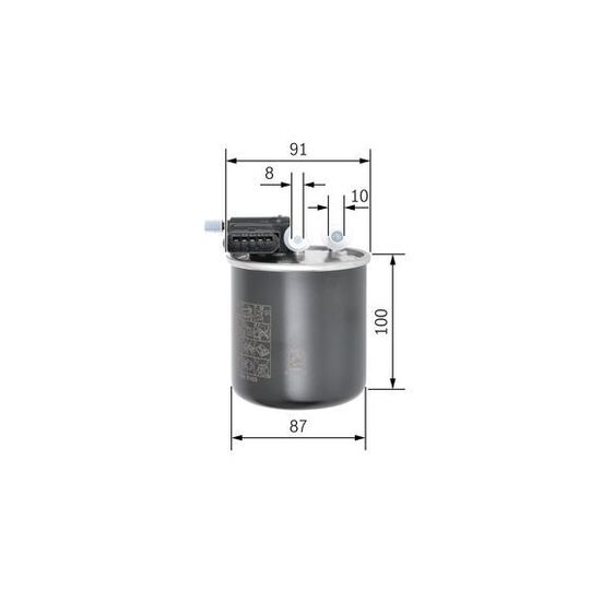F 026 402 843 - Fuel filter 