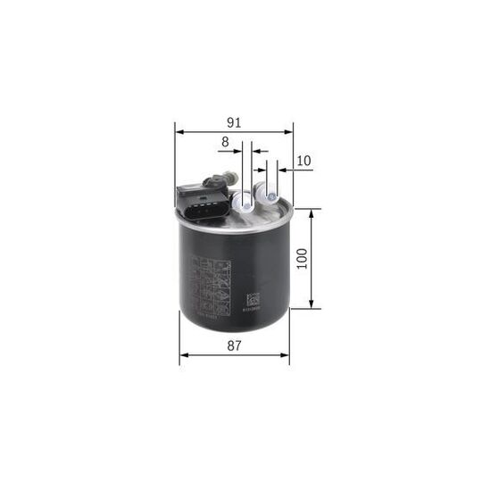 F 026 402 839 - Fuel filter 