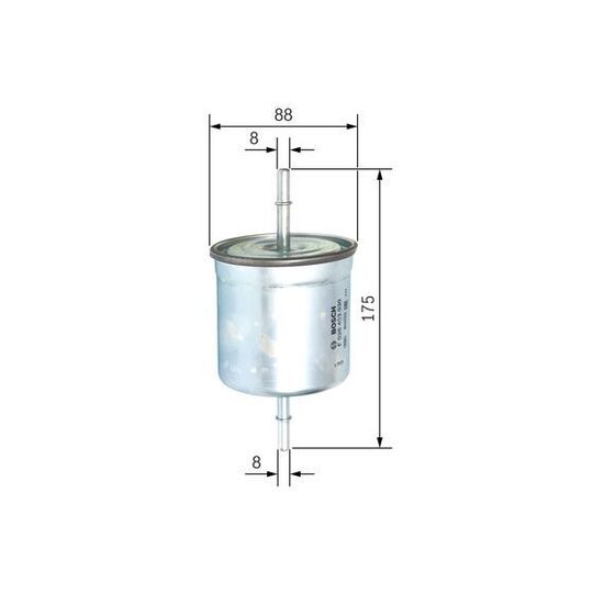 F 026 403 030 - Fuel filter 