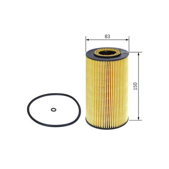 F 026 407 003 - Oil filter 