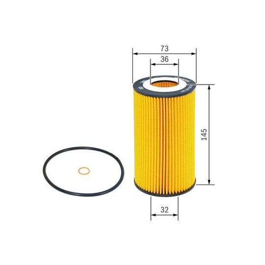 F 026 407 007 - Oil filter 