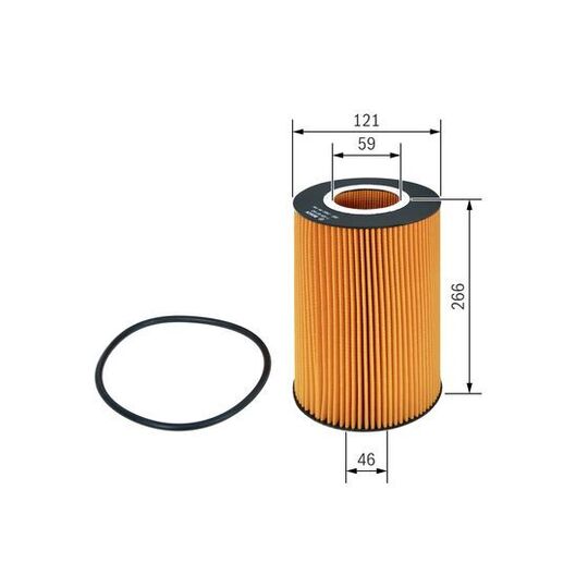F 026 407 042 - Oil filter 