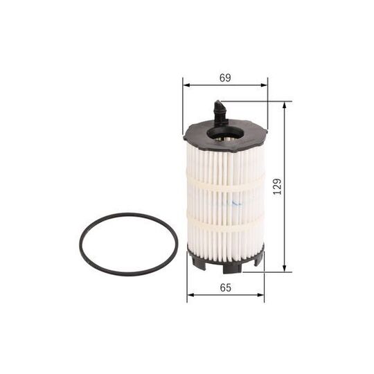F 026 407 011 - Oil filter 