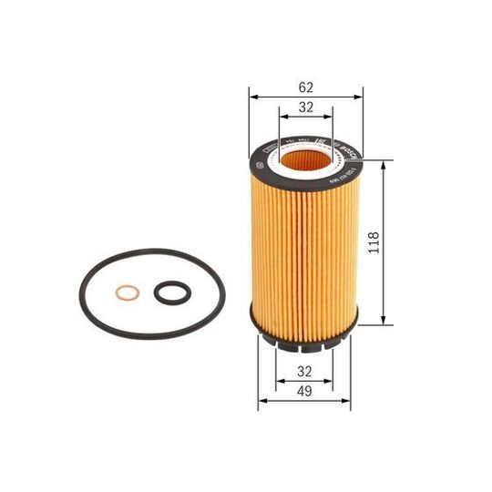 F 026 407 069 - Oil filter 