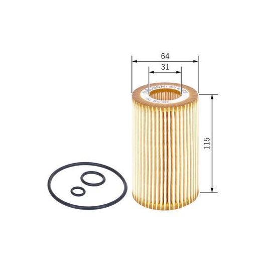 F 026 407 070 - Oil filter 