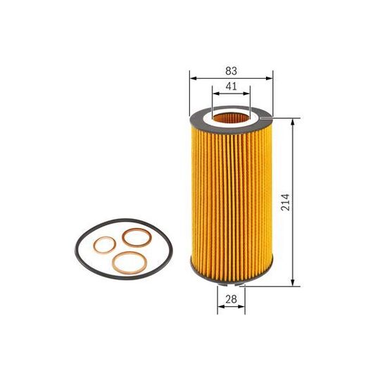 F 026 407 026 - Oil filter 