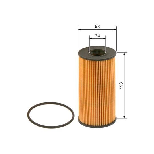 F 026 407 014 - Oil filter 