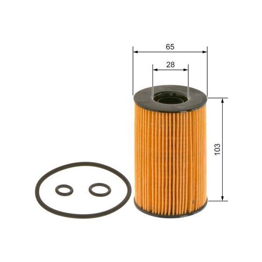 F 026 407 023 - Oil filter 