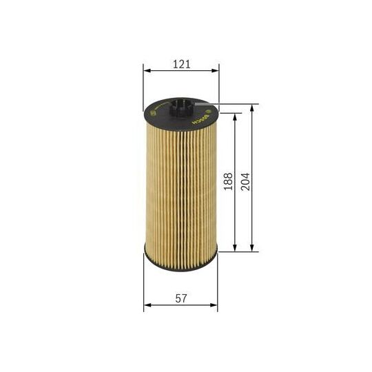 F 026 407 051 - Oil filter 