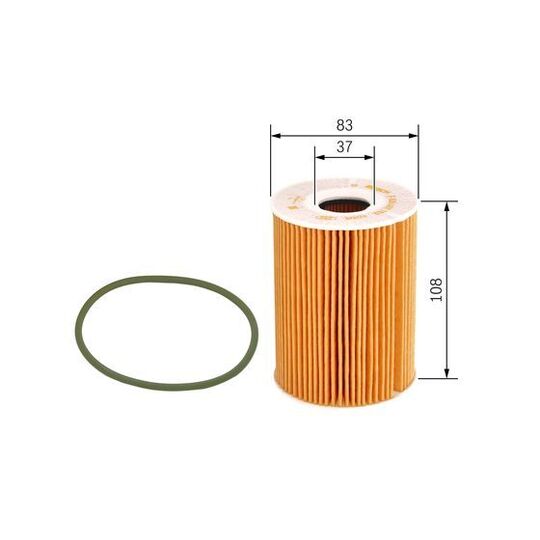 F 026 407 102 - Oil filter 