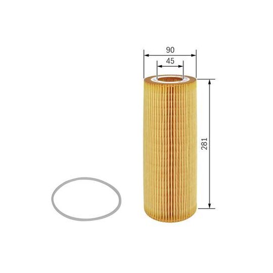 F 026 407 100 - Oil filter 