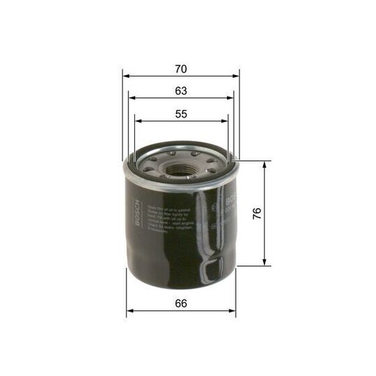 F 026 407 142 - Oil filter 