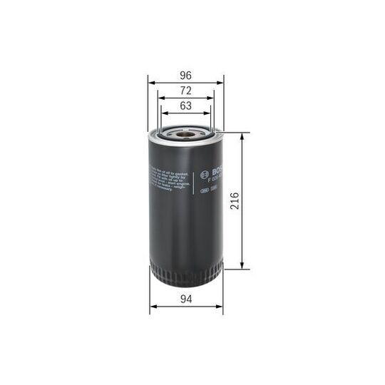 F 026 407 110 - Oil filter 