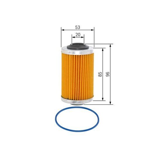 F 026 407 109 - Oil filter 