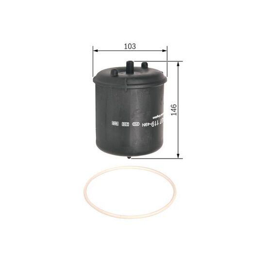 F 026 407 119 - Oil filter 
