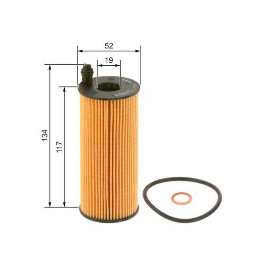 F 026 407 123 - Oil filter 