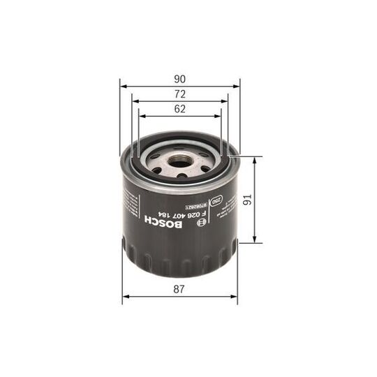 F 026 407 184 - Oil filter 