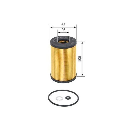 F 026 407 147 - Oil filter 