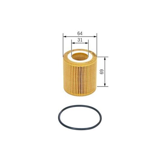 F 026 407 177 - Oil filter 