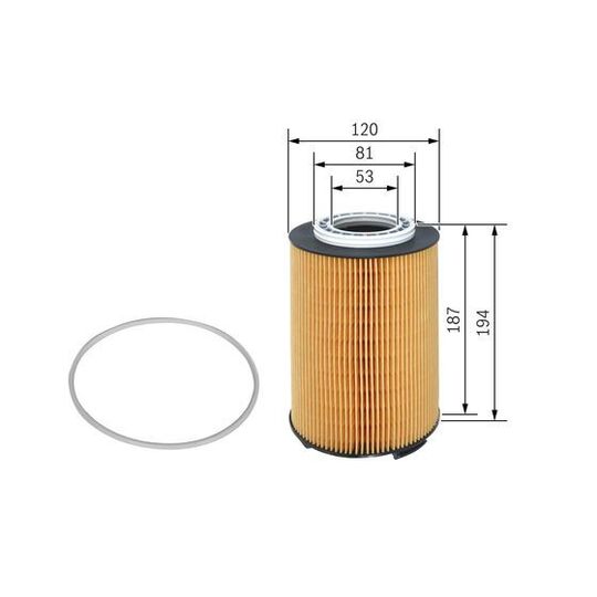 F 026 407 191 - Oil filter 